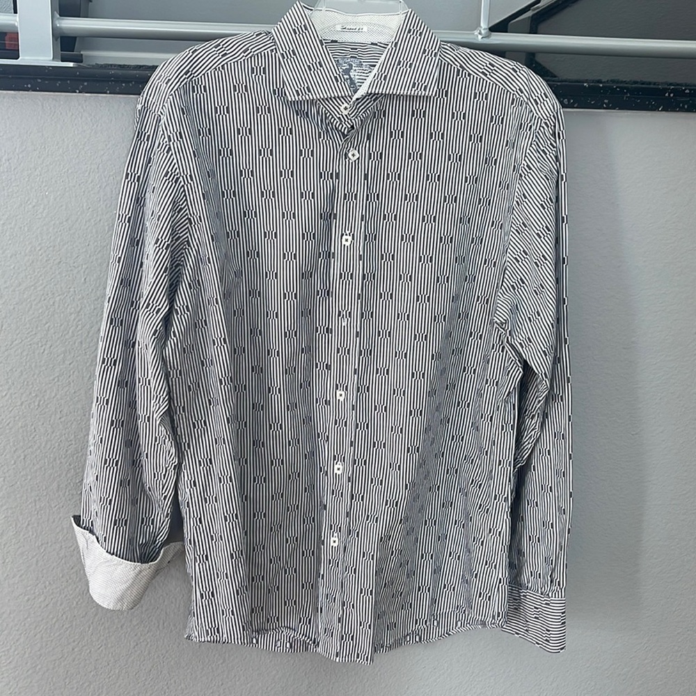 Bugatchi men’s LS shirt size L